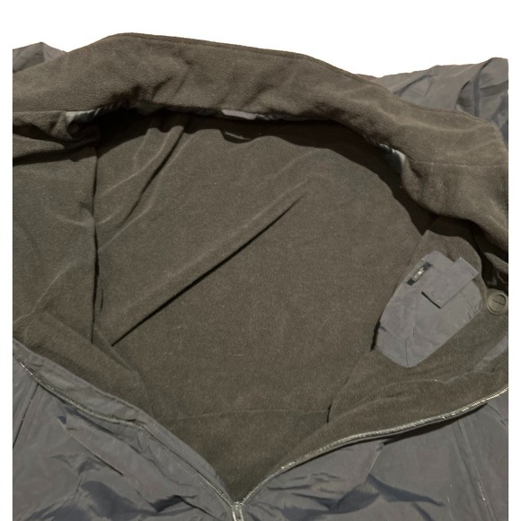 BMW Bomber‎ Jacket Full Zip Mens 3XL Windbreaker Fleece Lined Racer Fitted Logo - Picture 6 of 9